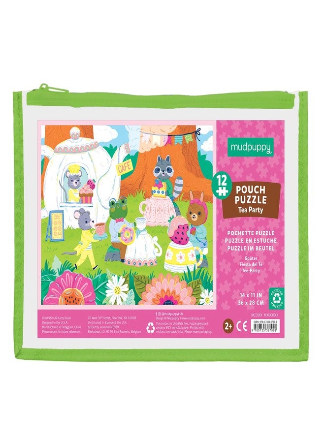 Mudpuppy Tea Party Pouch Puzzle - Image 4